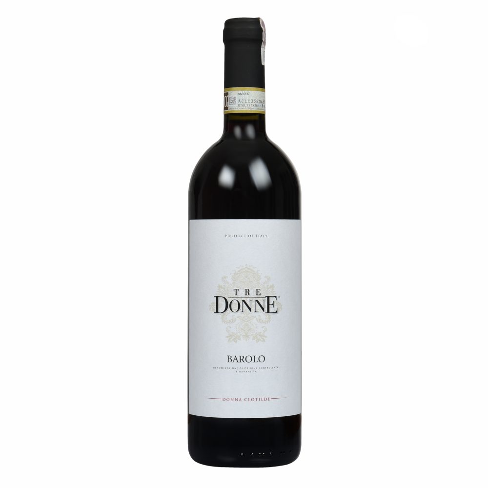 Wino Tre Donne "Donna Clotilde" Barolo DOCG 14,5% czerwone wytrawne 750 ml