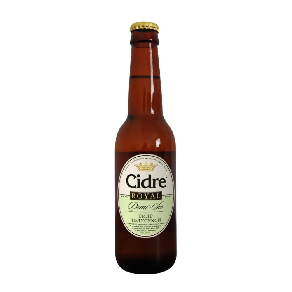 Cydr Jabłkowy klasyczny półsłodki 5% 330 ml