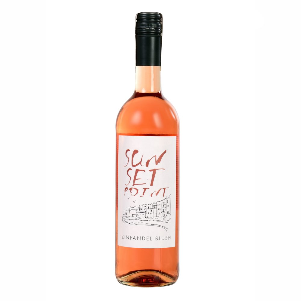 Wino Sunset Point 10% różowe wytrawne 750 ml