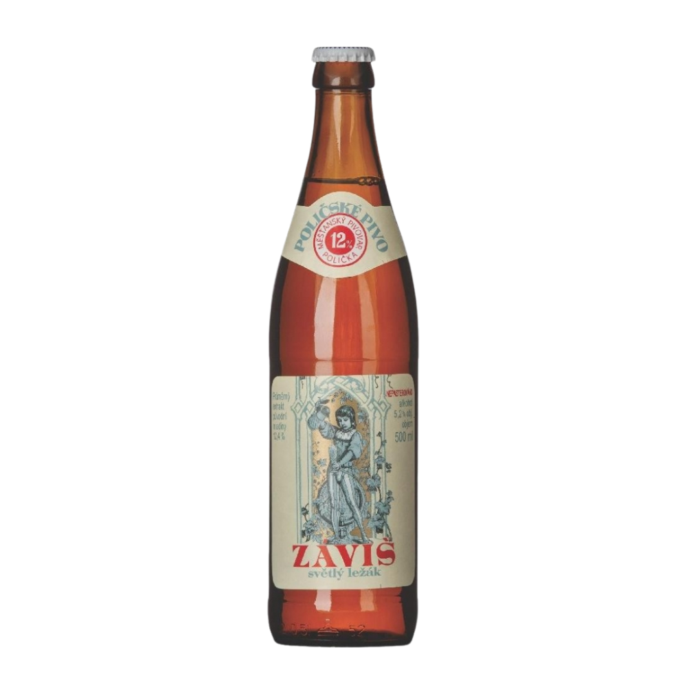 Piwo Policka 12 Zavis% 5,5% 500 ml