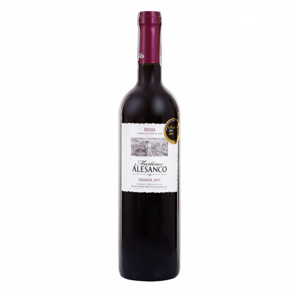 Wino Martinez Alesanco Rioja Crianza 14% czerwone wytrawne 750 ml