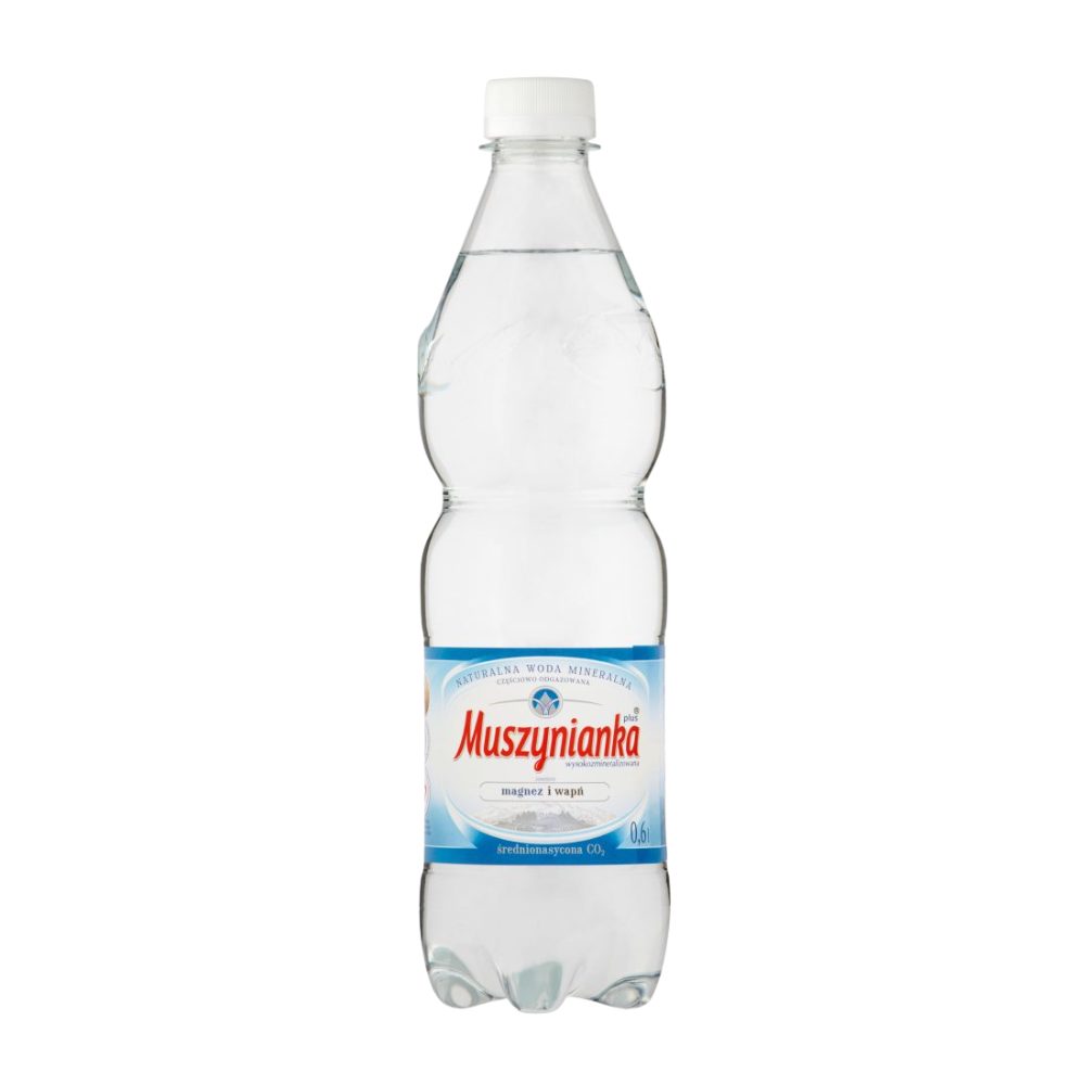 Woda Muszynianka Gazowana 600 ml Pet
