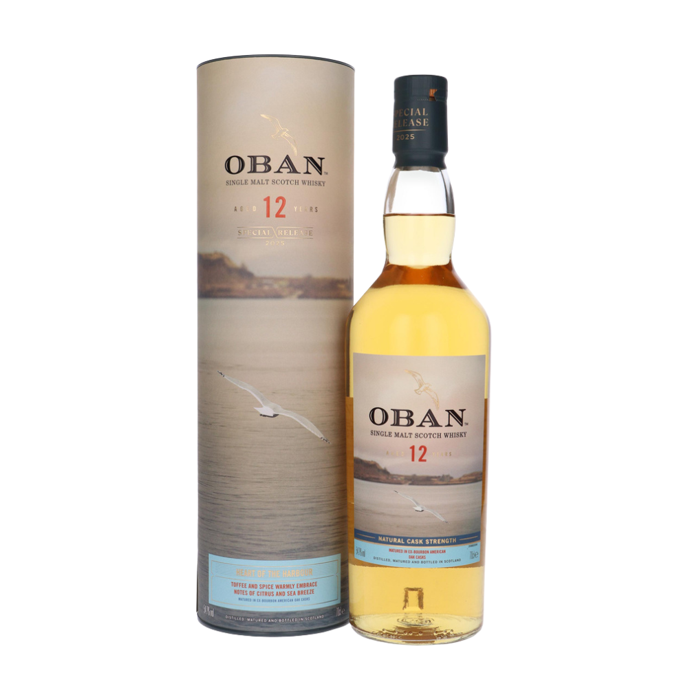 Whisky Oban 12YO Heart of The Harbour Special Release 2025 54,7% 700 ml tuba
