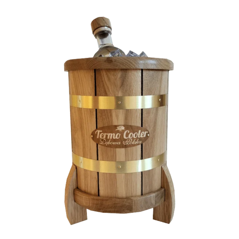 Wódka Dębowa Polska Beczka Termo cooler 40% 700 ml