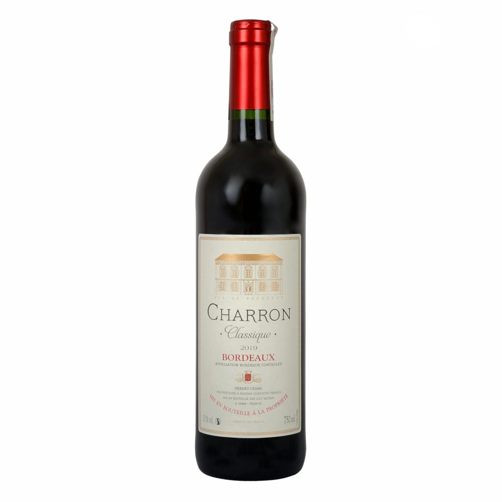 Wino Charron Bordeaux Classique Rouge 13% czerwone wytrawne 750 ml