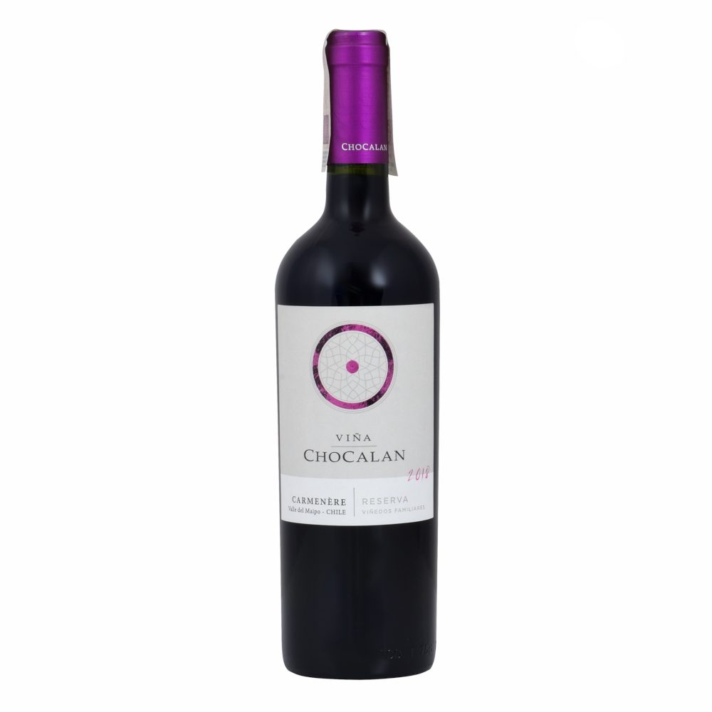 Wino Chocalan Carmenere, Reserva 13,5% czerwone wytrawne 750 ml