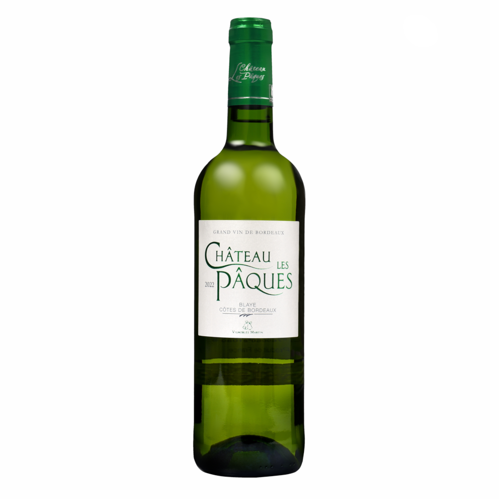 Wino Chateau Les Paques Blanc 13,5% białe wytrawne 750 ml
