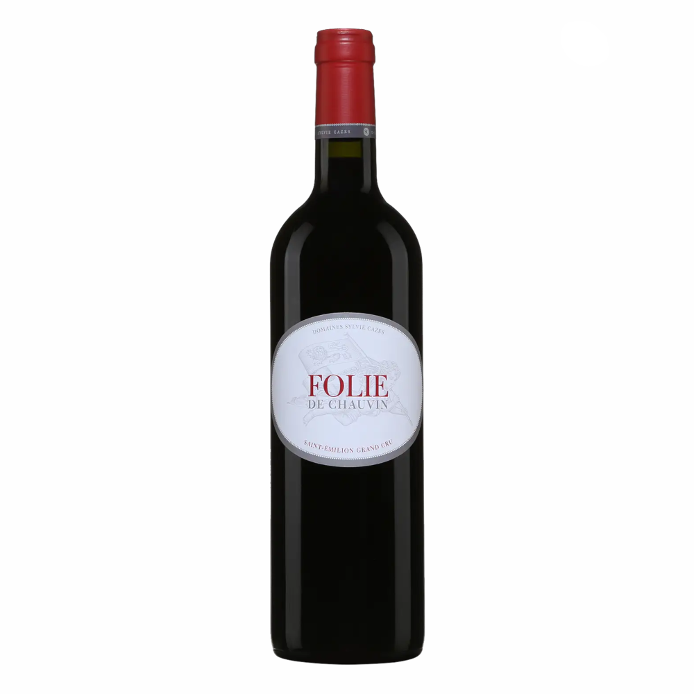 Wino Folie De Chauvin AOC Saint Emilion Grand Cru 13,5% czerwone wytrawne 750 ml