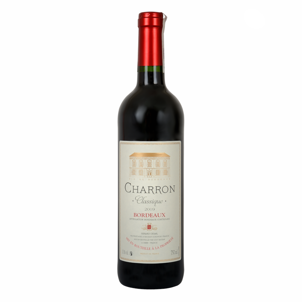 Wino Charron Bordeaux Classique Rouge 13% czerwone wytrawne 750 ml