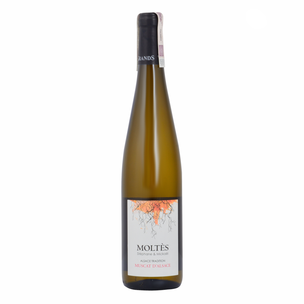Wino Moltes Muscat d'Alsace Bio 12,5% białe półwytrawne 750 ml