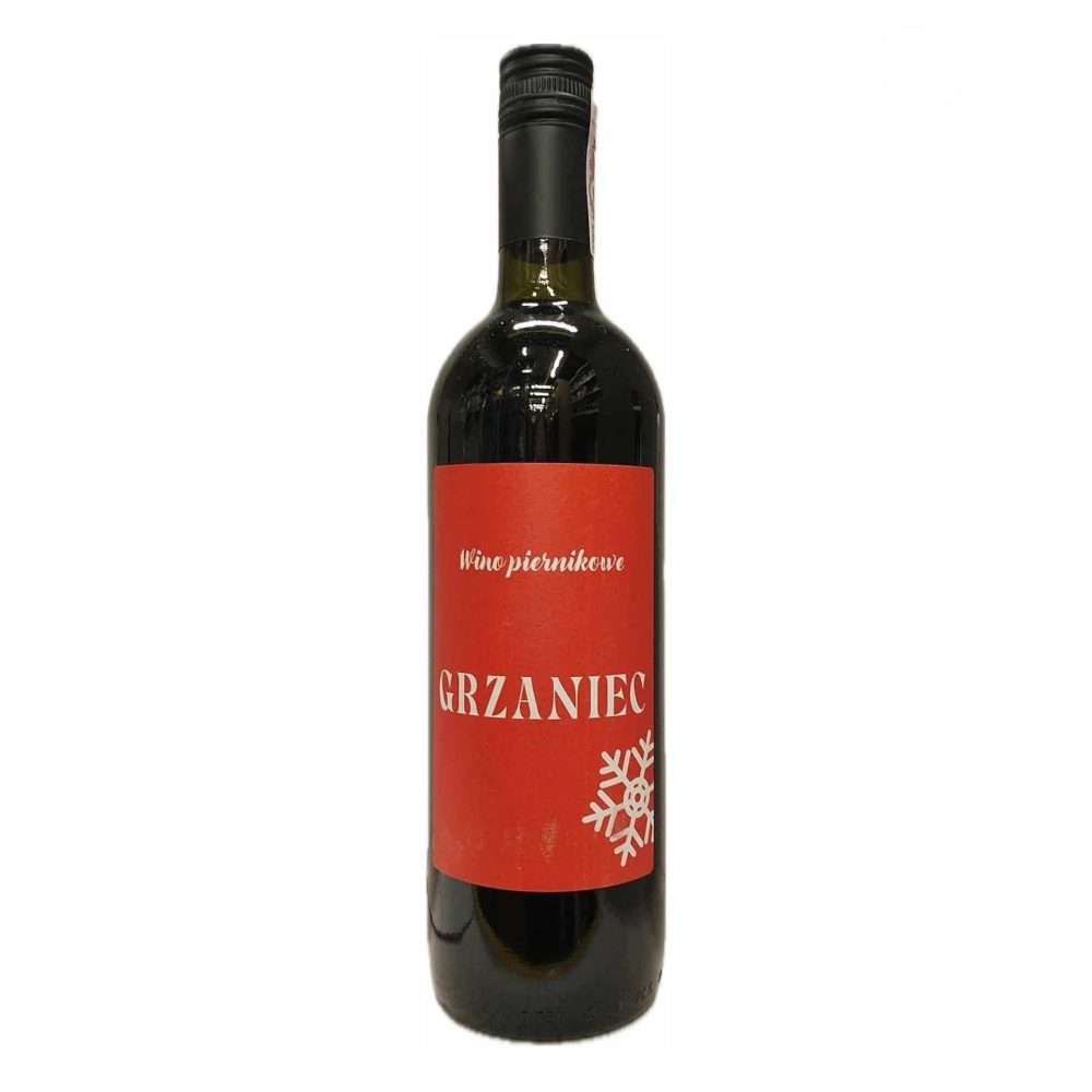 Wino Piernikowe Grzaniec 11% czerwone słodkie 750 ml