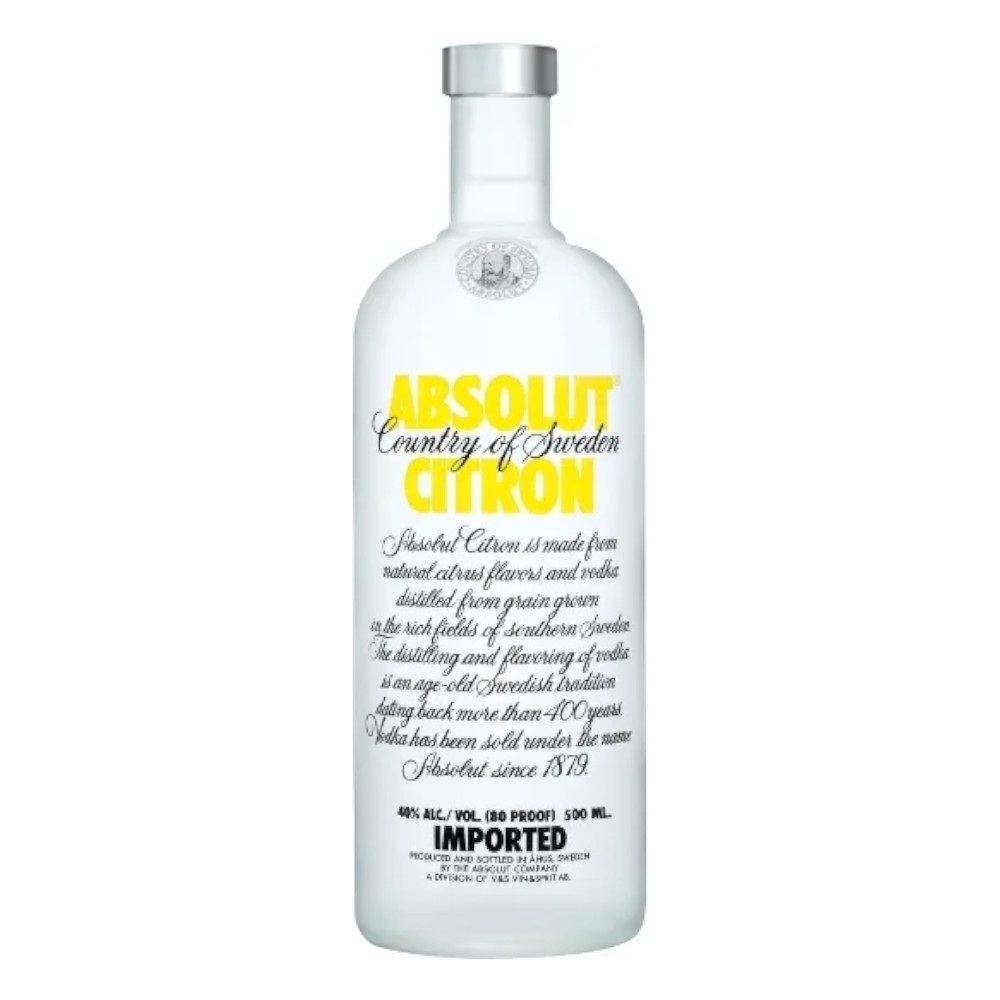 Wódka Absolut Citron 40% 500 ml