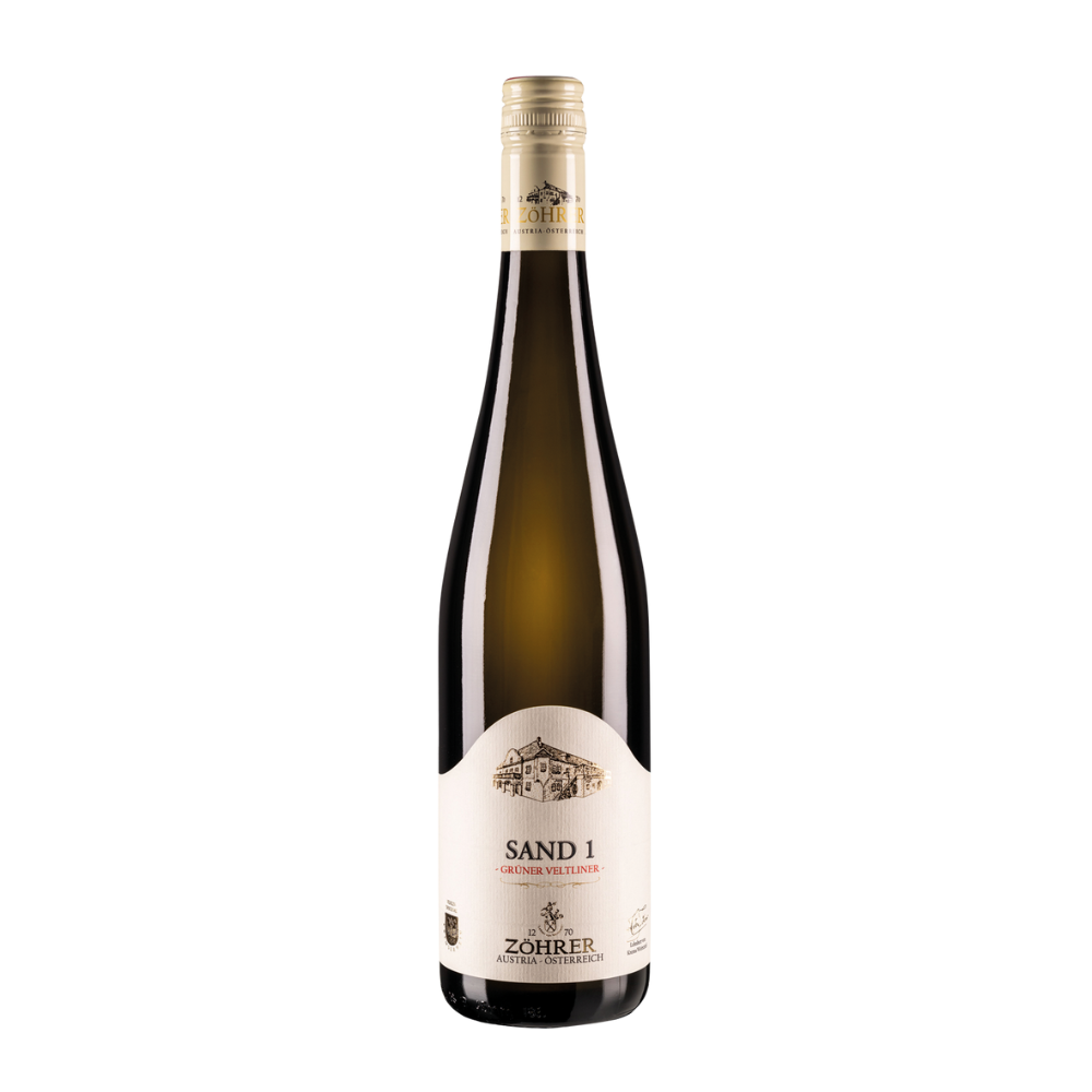 Wino Zohrer Gruner Veltliner SAND 1 12,5% białe wyrawne 750 ml