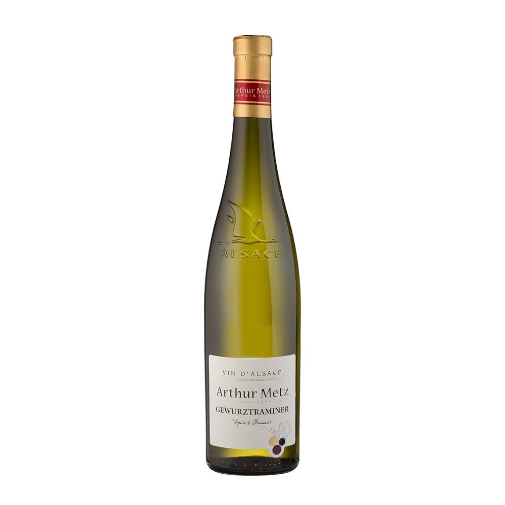 Wino Arthur Metz Gewurztraminer 12,5% białe półsłodkie 750 ml
