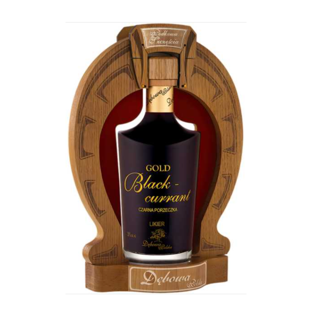 Likier Dębowa Blackcurrant Czarna Porzeczka Podkowa 35% 700 ml