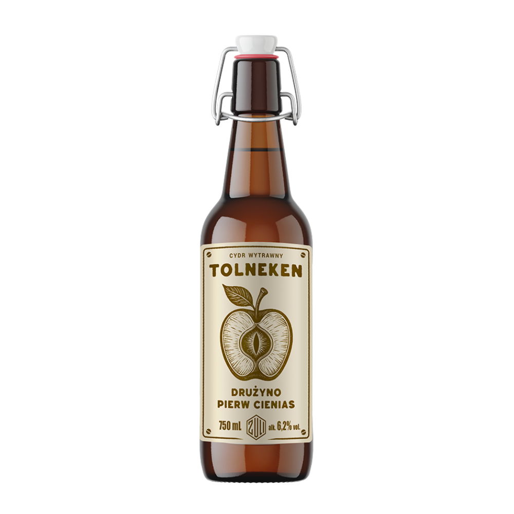 Cydr Tolneken Drużyno Pierw Cienias 6,2% 750 ml