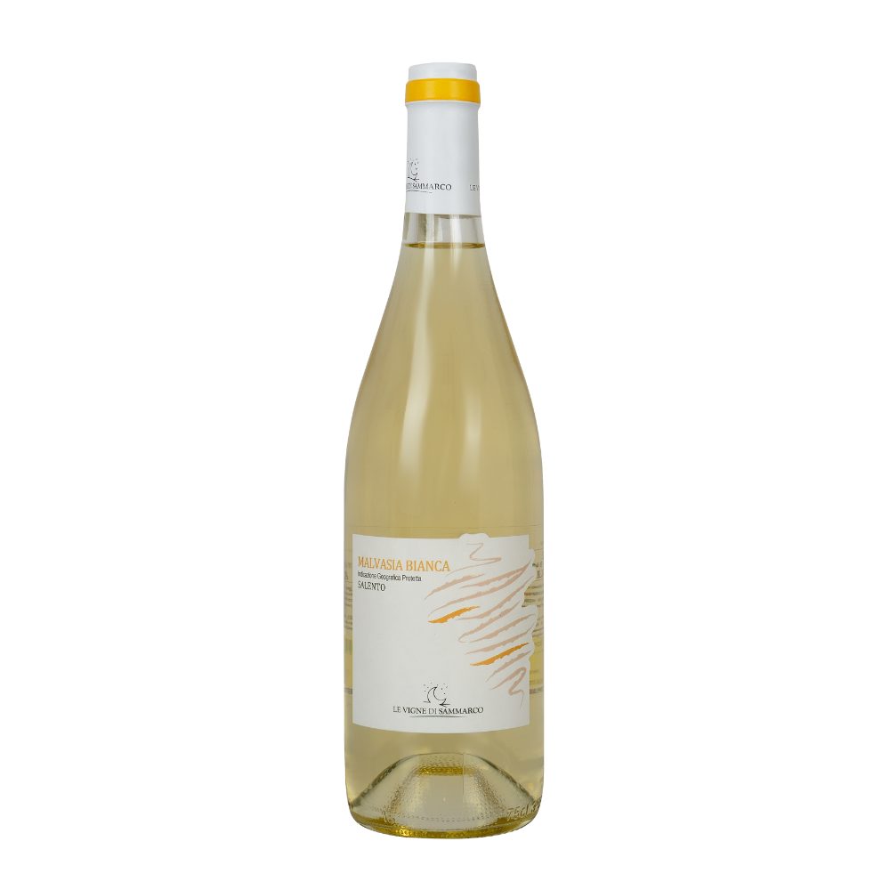 Wino Sammarco Malvasia Bianca Salento IGP 2023/2024 12,5% białe wytrawne 750 ml