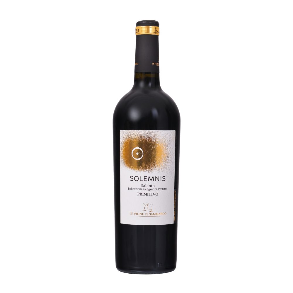 Wino Sammarco Solemnis Primitivo Salento 14,5% czerwone wytrawne 750 ml