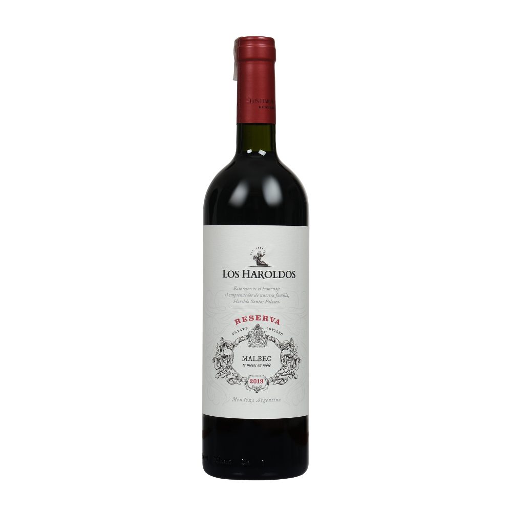 Wino Los Haroldos Reserva De Familia Malbec 14,5% czerwone wytrawne 750 ml