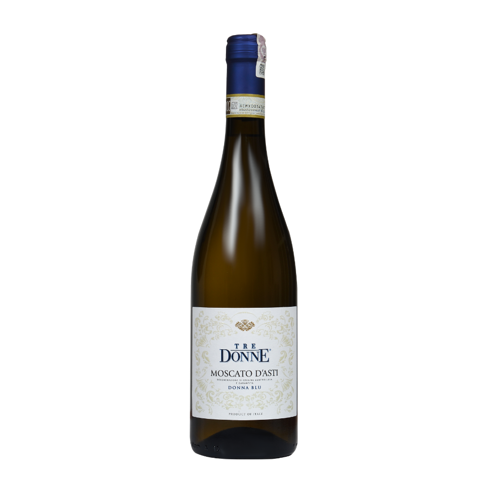 Wino Tre Donne Donna Blu Moscato D'Asti DOCG 5,5% białe półsłodkie 750 ml