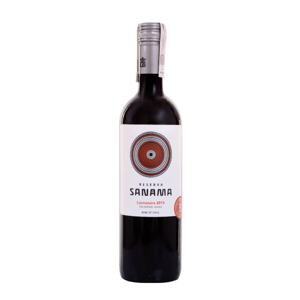 Wino Sanama Reserva Carmenere 13,5% czerwone wytrawne 750 ml