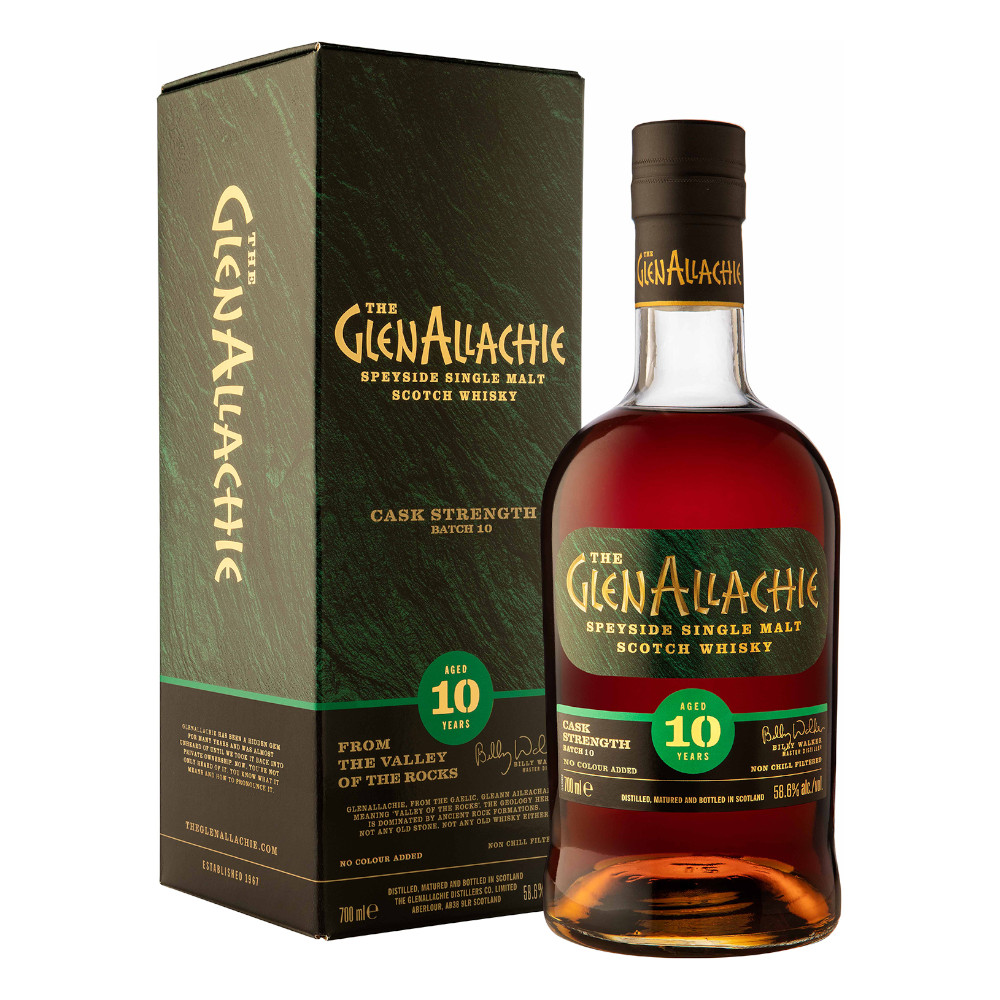 Whisky GlenAllachie 10 YO Batch 10 58,6% 700 ml kartonik
