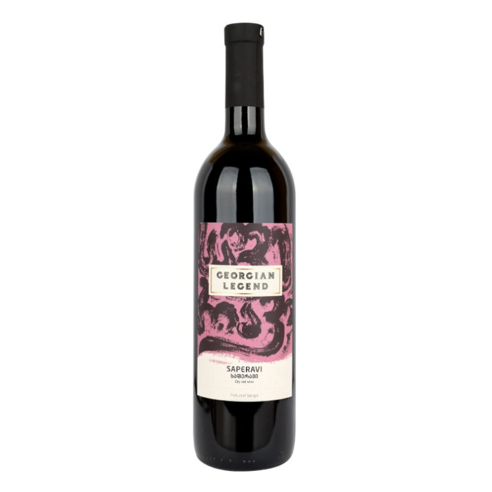 Wino Georgian Legend Saperavi 11,5% czerwone wytrawne 750 ml