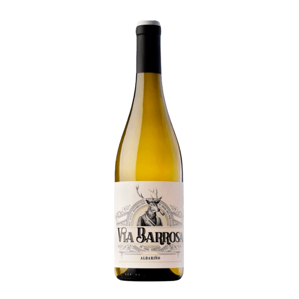 Wino Rias Baixas Via Barrosa Albarino 12,5% białe wytrawne 750 ml