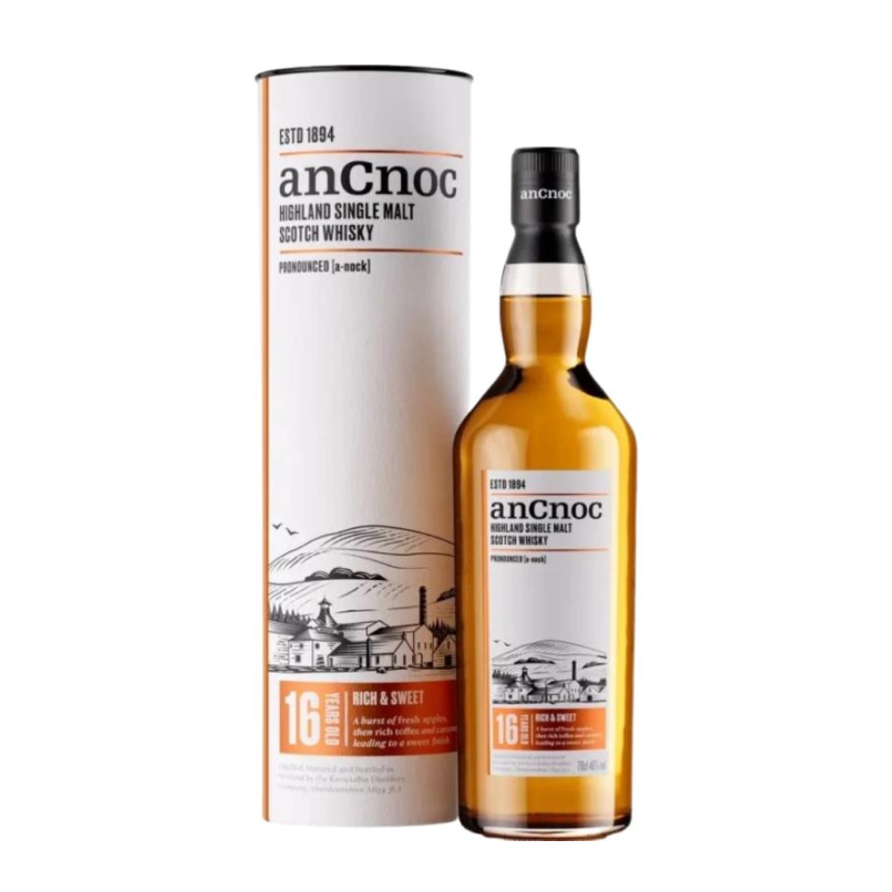 Whisky AnCnoc 16YO 43% 700 ml
