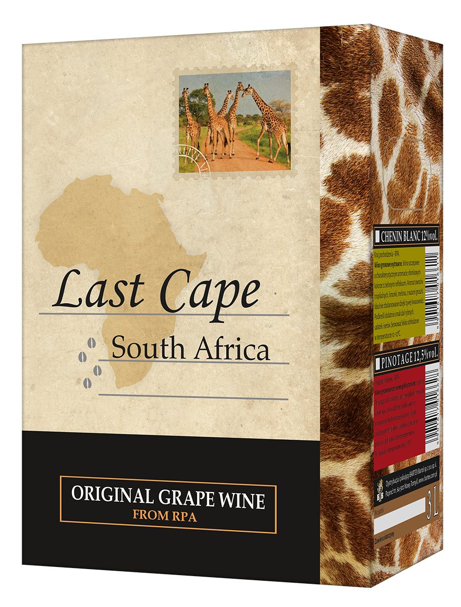 Wino Last Cape Chenin Blanc 12,5% białe wytrawne 3000 ml