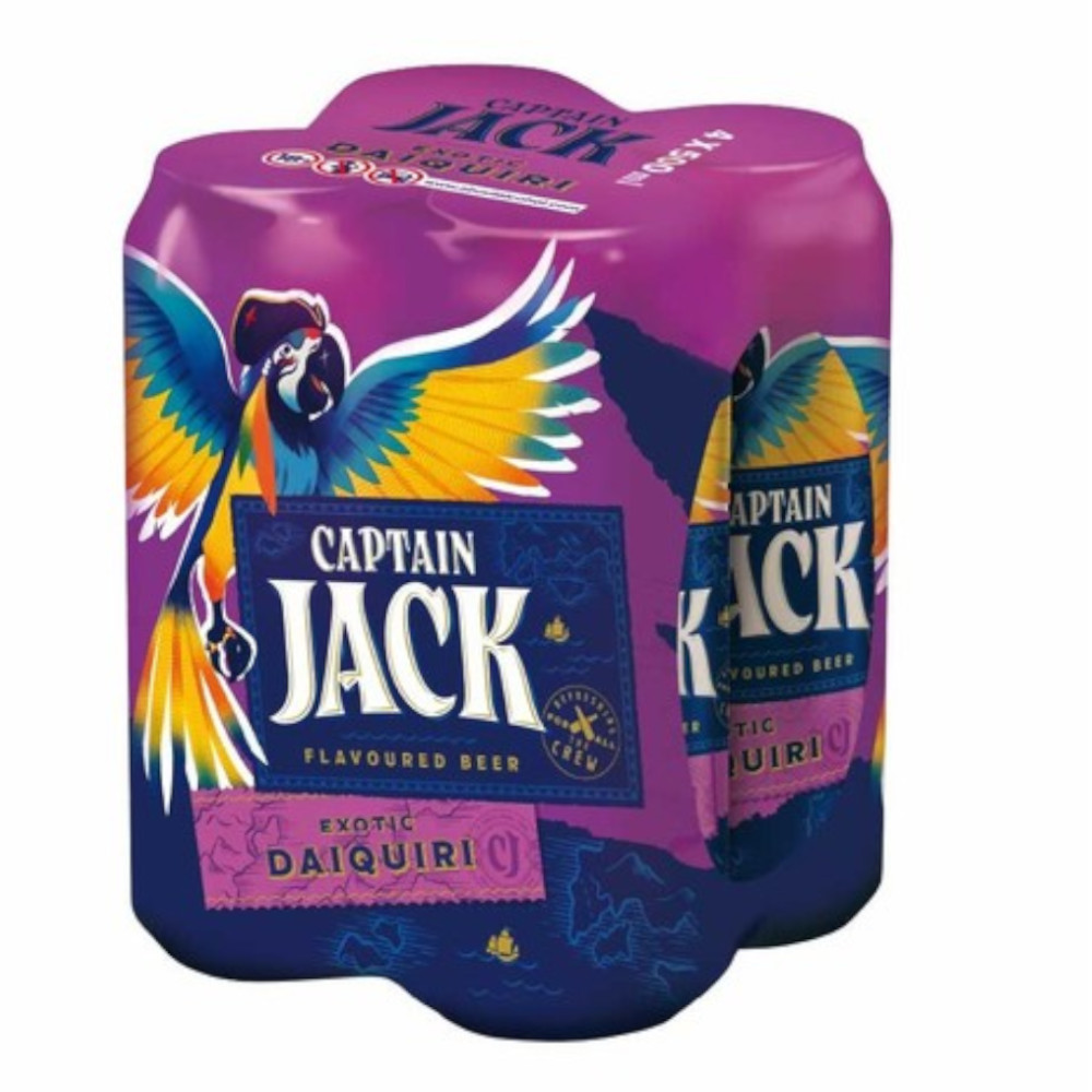 Piwo Captain Jack Citrus Exotic Daiquiri 6% 6 x 4 pak 500 ml Puszka