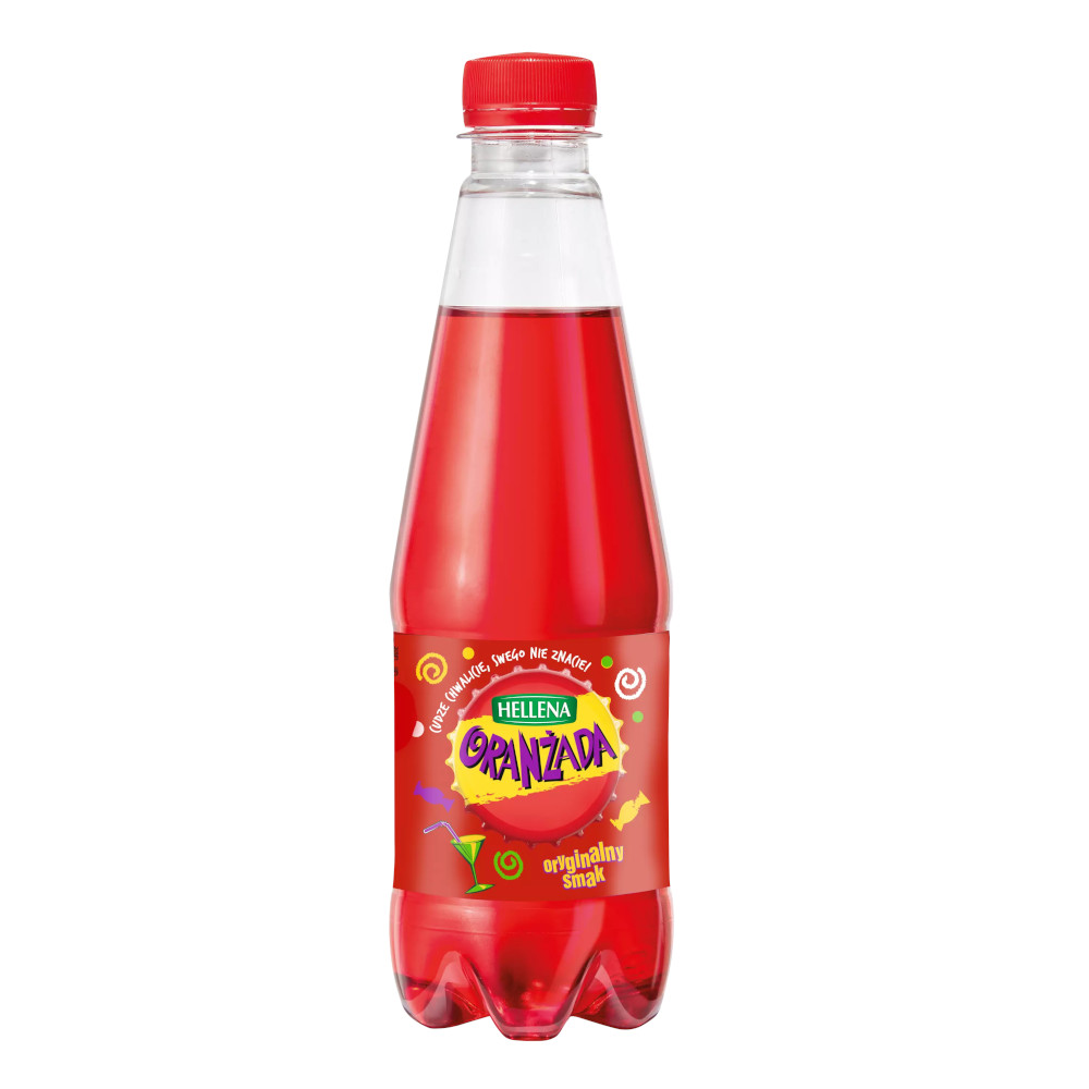 Napój Hellena Oranżada Czerwona 400 ml