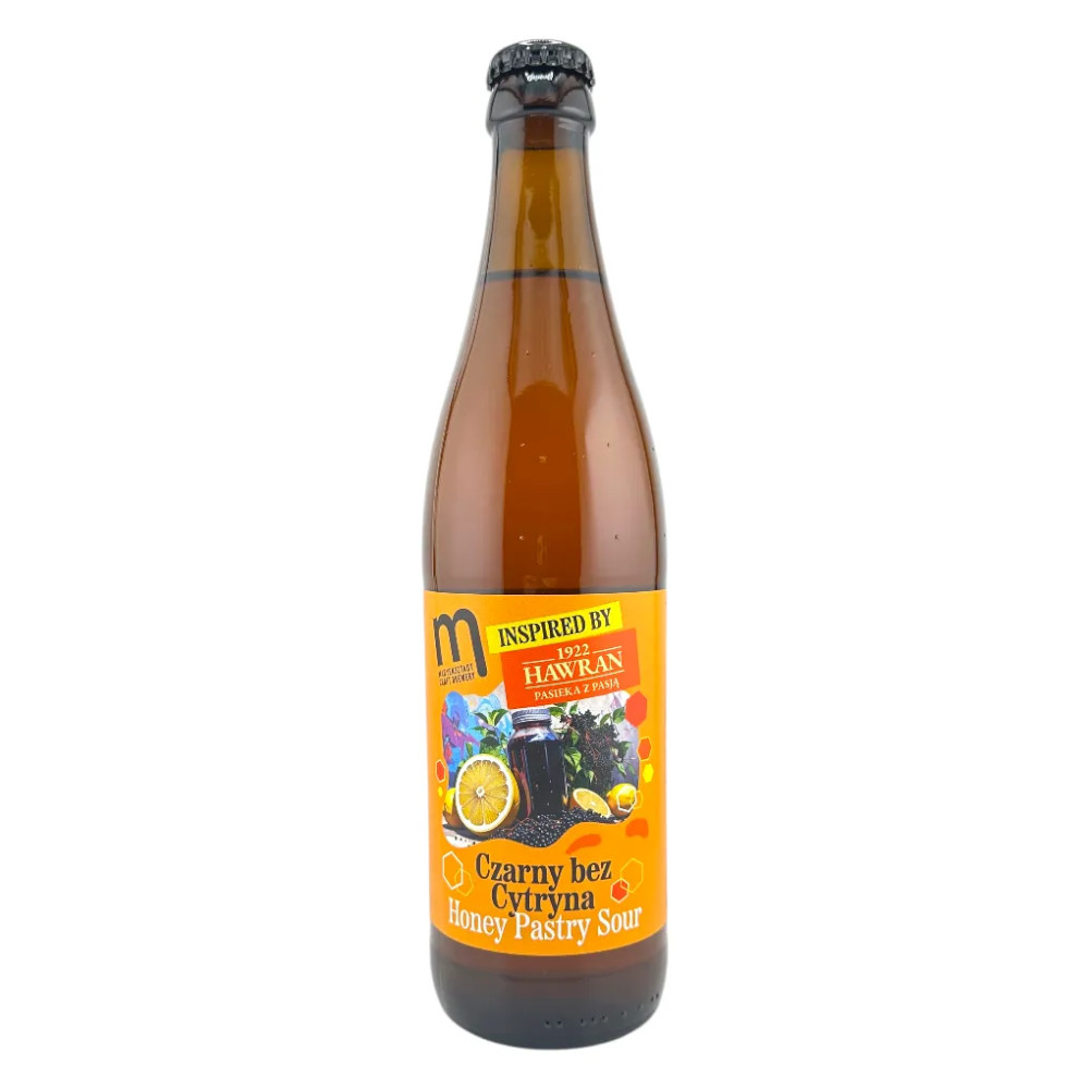 Piwo Maryensztadt  Inspired By Pasieka z Pasją Czarny Bez & Cytryna Honey Pastry Sour 4% 500 ml