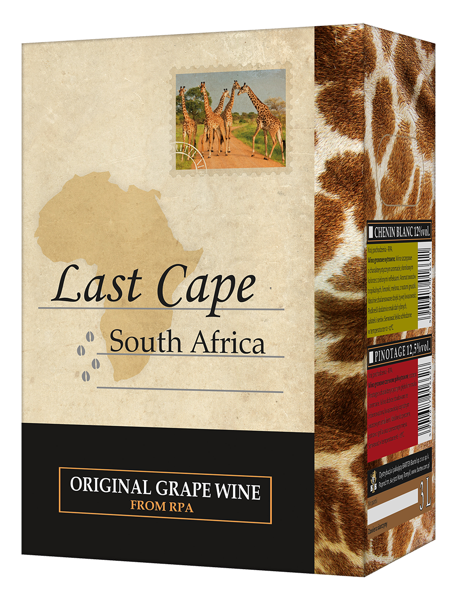 Wino Last Cape Chenin Blanc 12,5% białe wytrawne 3000 ml