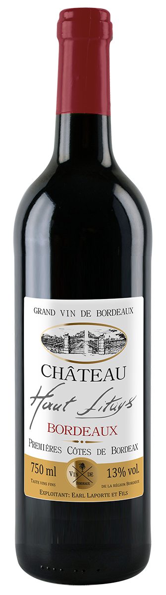 Wino Chateau Bordeaux Haut Litays 12% czerwone wytrawne 750 ml