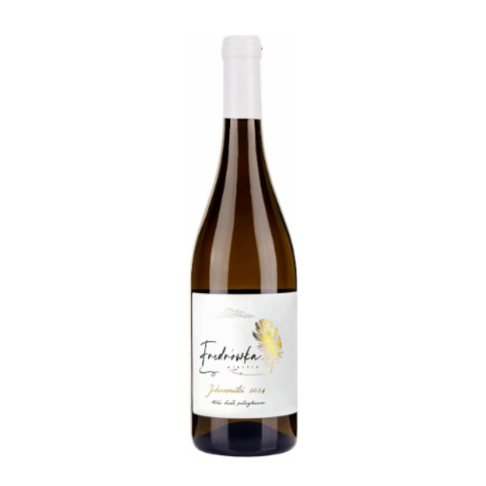 Wino Winnica Fredrówka Johanniter 2024 12% białe półwytrawne 750 ml