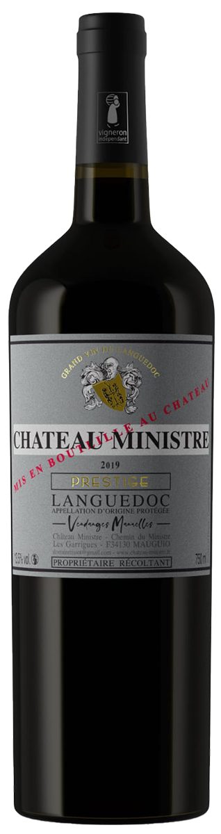 Wino Chateau Ministre 12,4% czerwone wytrawne 750 ml