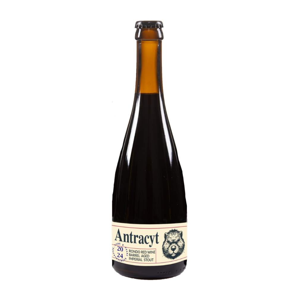 Piwo Gzub Antracyt Rondo Red Wine Barrel Aged 9,8 % 500 ml