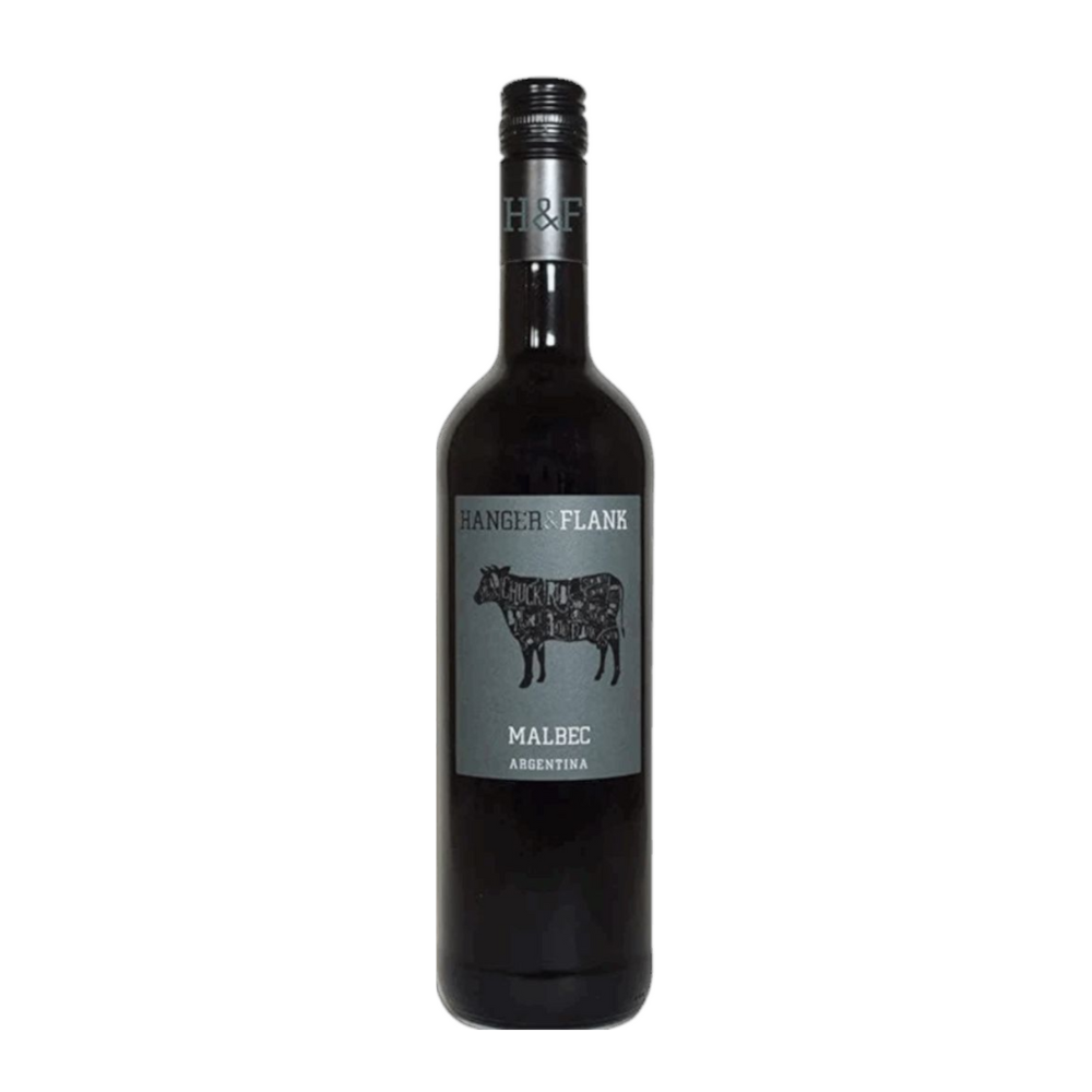 Wino Hanger & Flank Malbec 13,5% czerwone wytrawne 750 ml