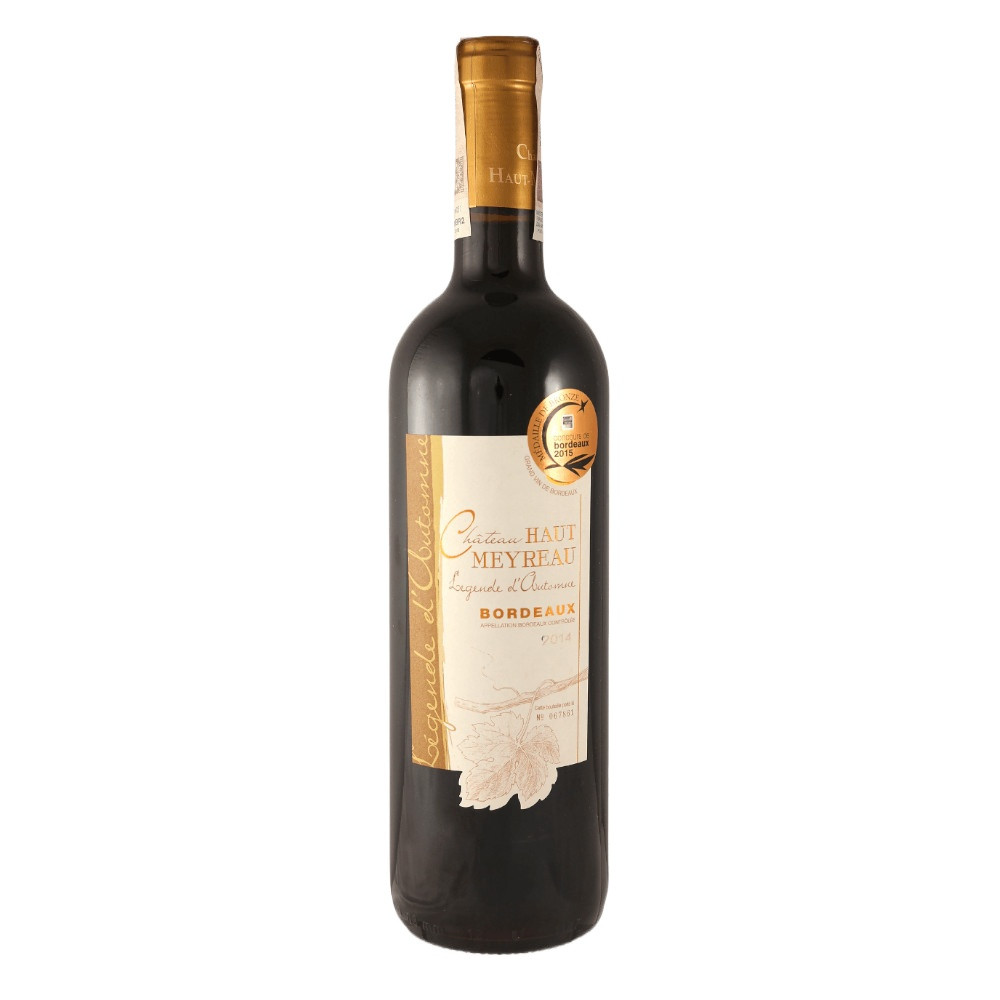 Wino Château Haut Meyreau Légende d'Automne 13,5% czerwone wytrawne 750 ml