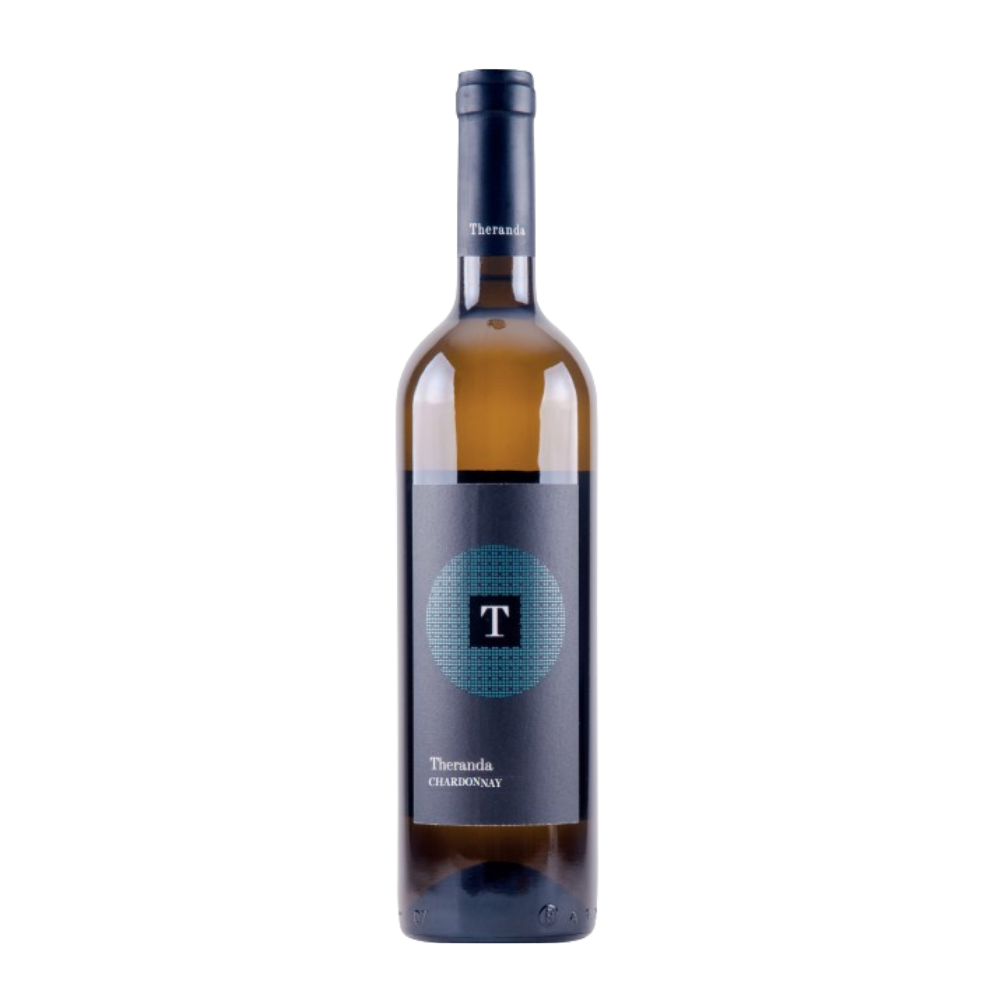 Wino Theranda Chardonnay 2022 14% białe półwytrawne 750 ml