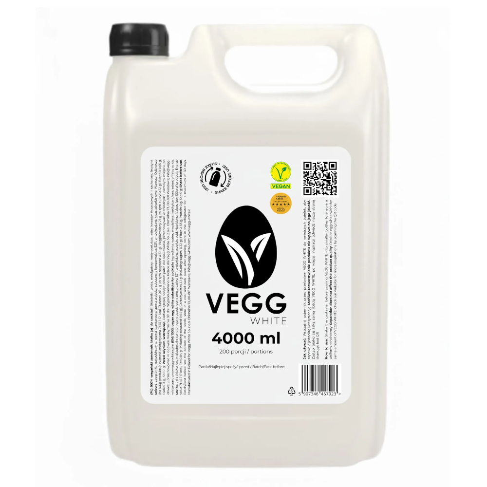 Białko Wegańskie Vegg White 4000 ml