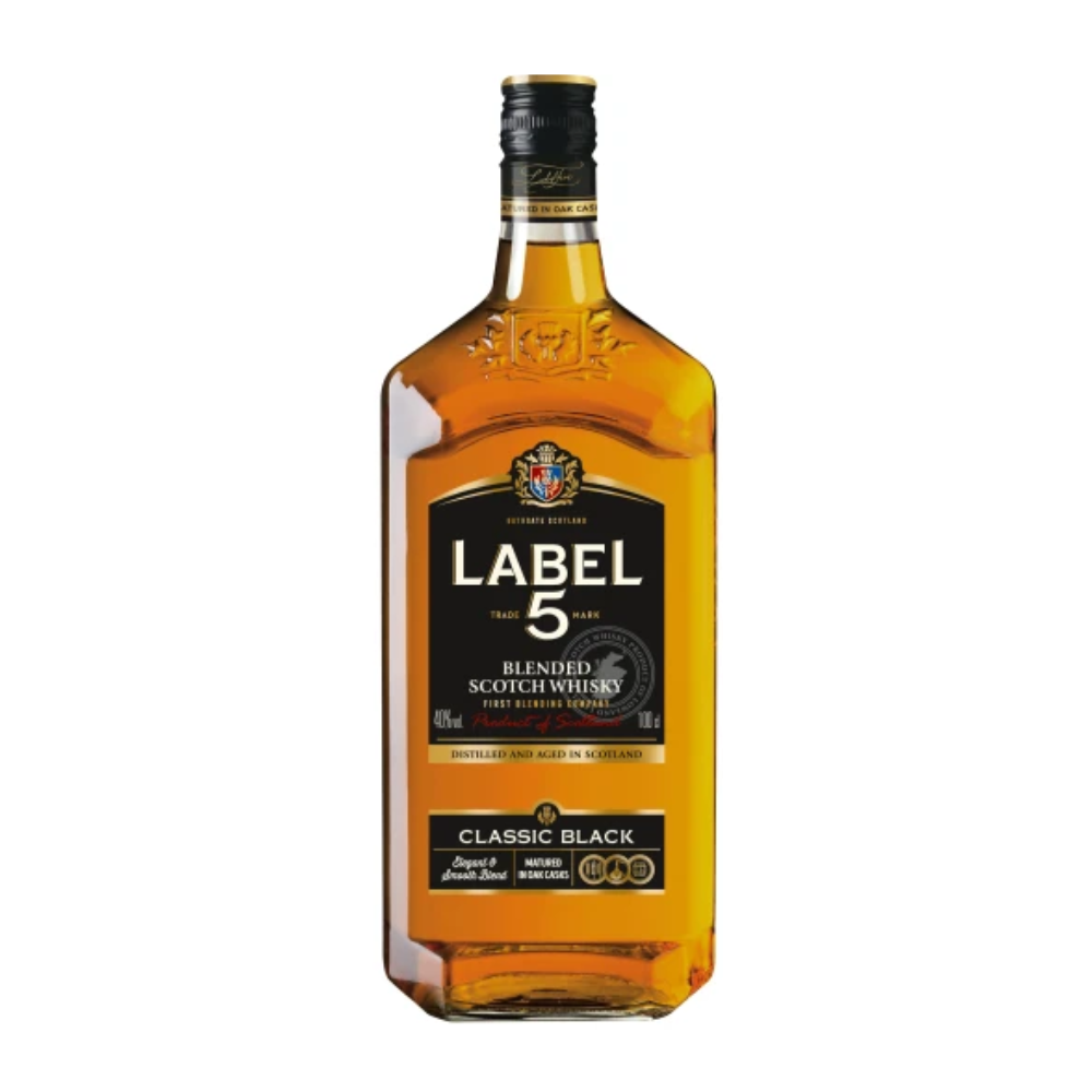 Whisky Label 5 40% 1000 ml