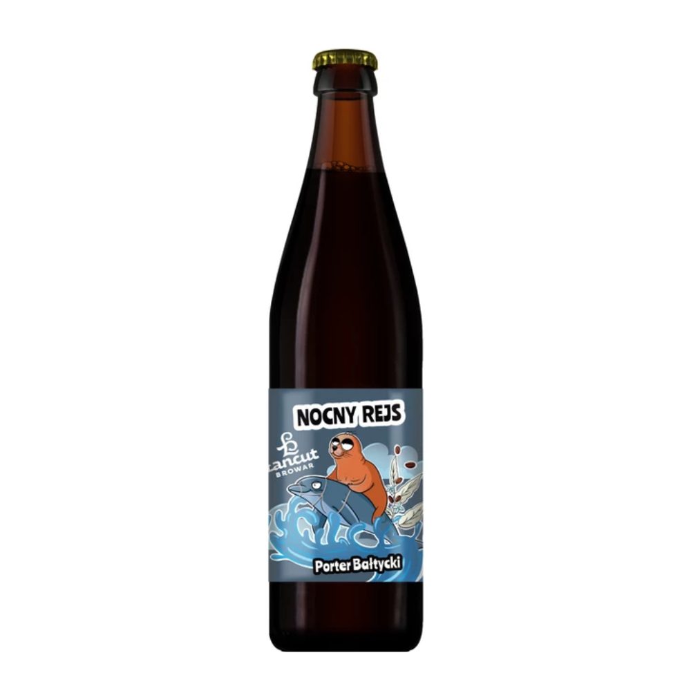 Piwo Łańcut Nocny Rejs 8% 500 ml