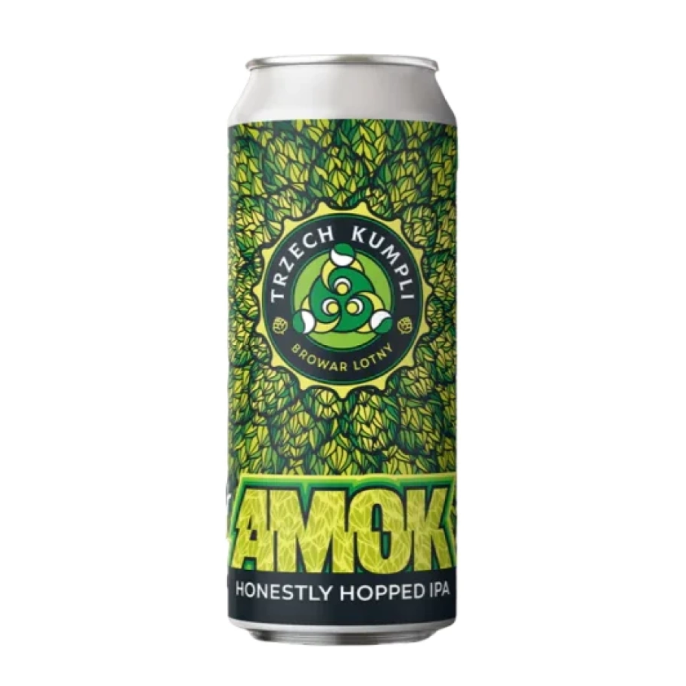Browar Trzech Kumpli Amok Honestly Hopped IPA 6,1% 500 ml puszka