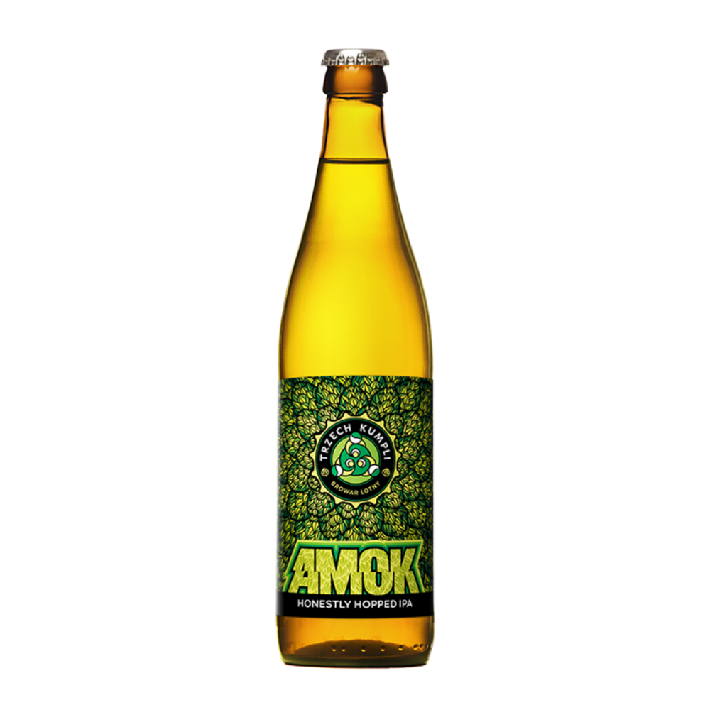 Browar Trzech Kumpli Amok Honestly Hopped IPA 6,1% 500 ml
