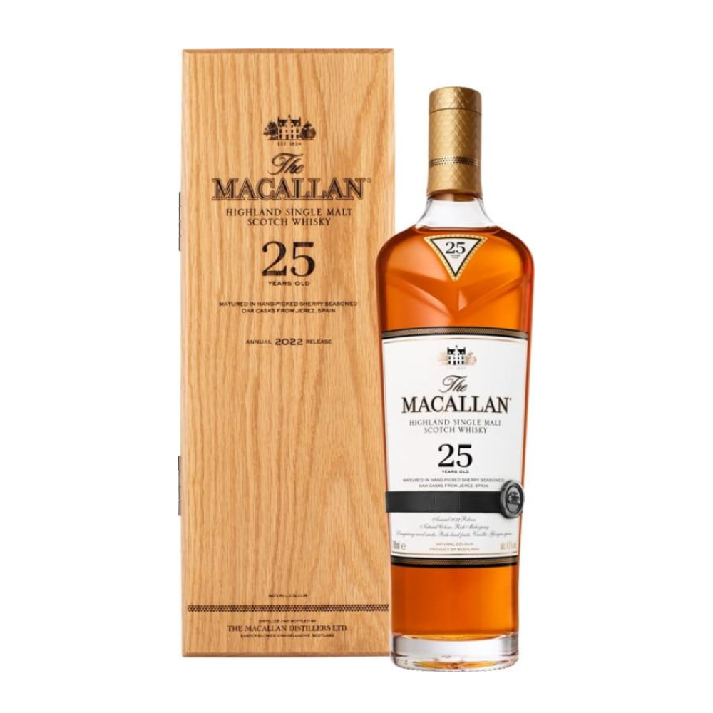 Whisky The  Macallan 25YO Sherry Oak 43% 700 ml