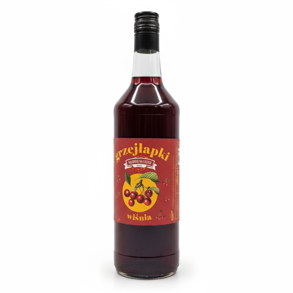 Nalewka Grzejłapka Wiśnia 15% 1000 ml