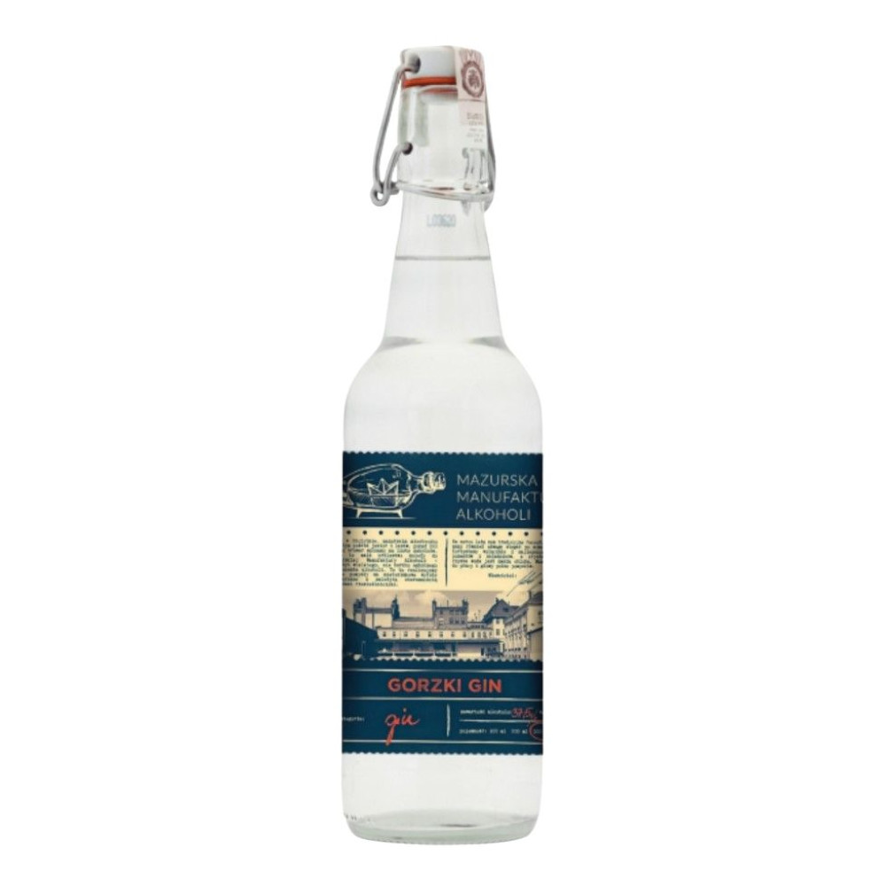 Gin Mazurska Manufaktura Gorzki Gin 37,5% 500 ml