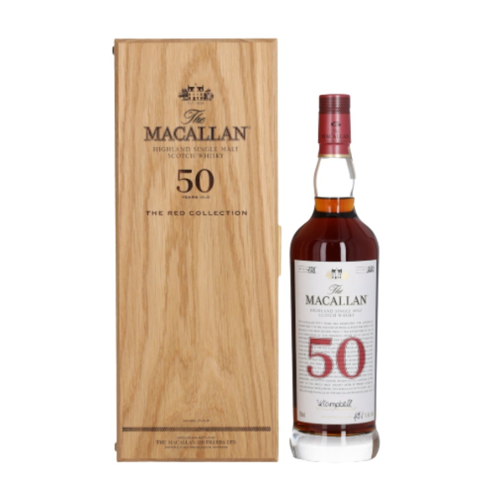 Whisky The Macallan The Red Collection 50YO 45,1% 700 ml